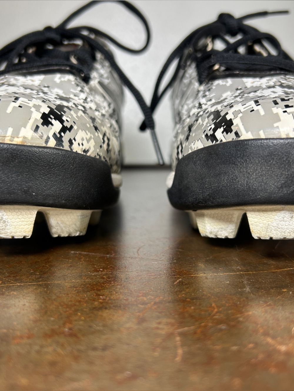 New Balance 4040v5 Turf Trainers Gray,Black, White Camo Baseball Cleats Size 5.5 - Picture 4 of 13